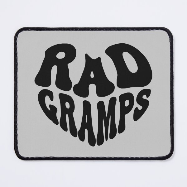 Item preview, Rad Gramps Heart Retro Typography designed and sold by WAMTEES.