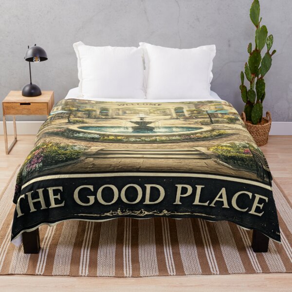 Item preview, The Good Place Stamp Sticker designed and sold by ouatisworld.