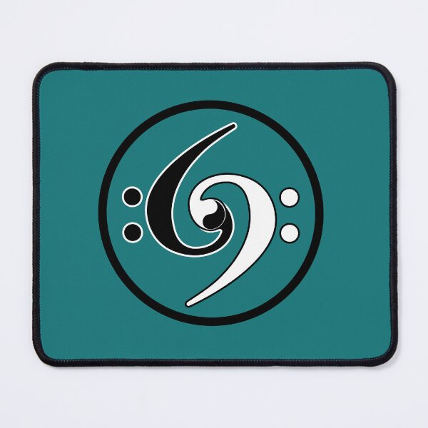 Item preview, Bass Clef Yin Yang designed and sold by katefo.