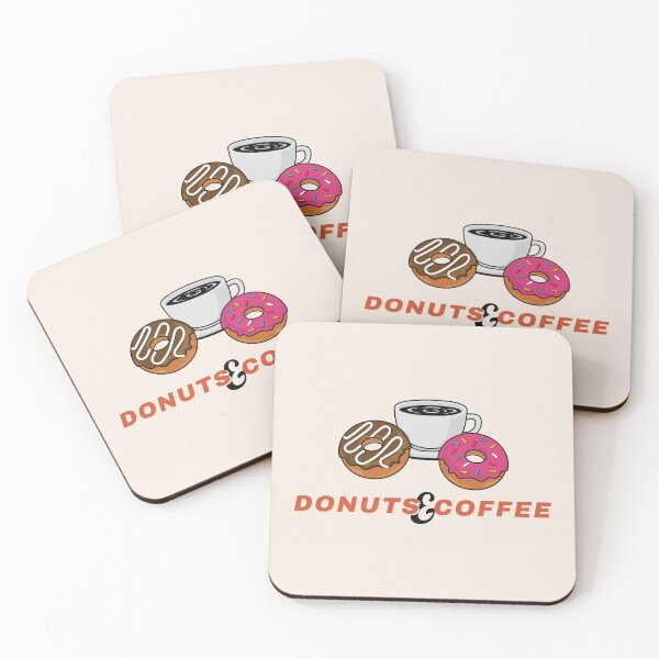 Item preview, Coffee and Donuts designed and sold by bob-barkwear.