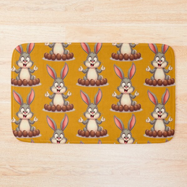 Artikelvorschau, Happy Easter Bunny – Cute Rabbit with Chocolate entworfen und verkauft von Topoartispp.