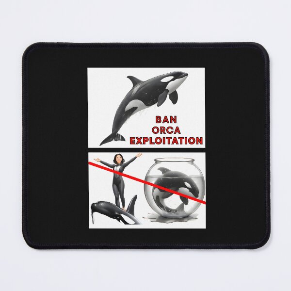 Item preview, Ban Orca Exploitation  – Powerful Anti-Captivity Statement for Ethical Ocean Advocacy T-Shirt designed and sold by Pawethic Prints Studio.