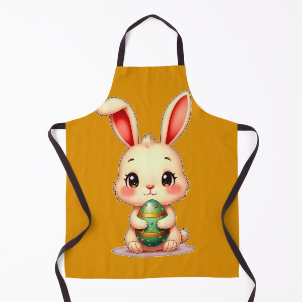Item preview, Cute Easter Bunny with Chocolate Egg designed and sold by Topoartispp.