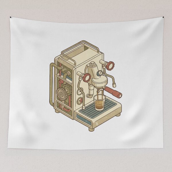 Item preview, Retro Espresso Maker designed and sold by pictranoosa.