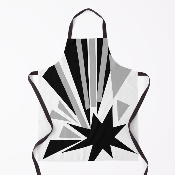 Item preview, Modern Monochrome - Black & White Geometric Star designed and sold by rita-dds.