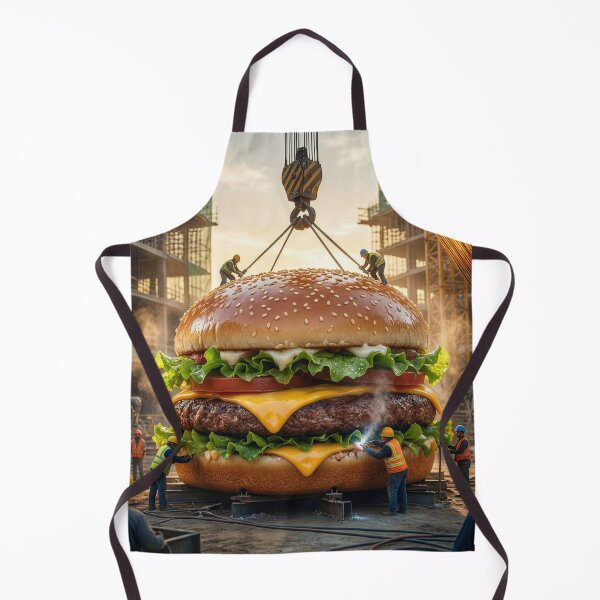 Item preview, Giant Cheeseburger Construction Site designed and sold by Tridentulus.