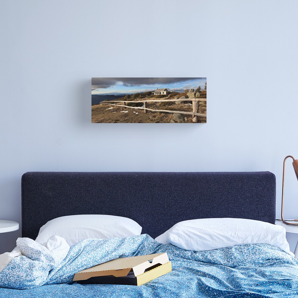 Craig's Hut, Winter Afternoon, Mt Stirling, Australia Canvas Print