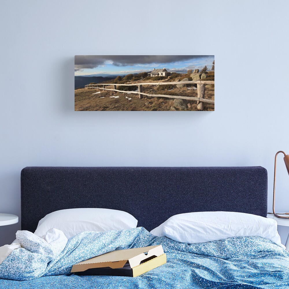 Craig's Hut, Winter Afternoon, Mt Stirling, Australia Canvas Print