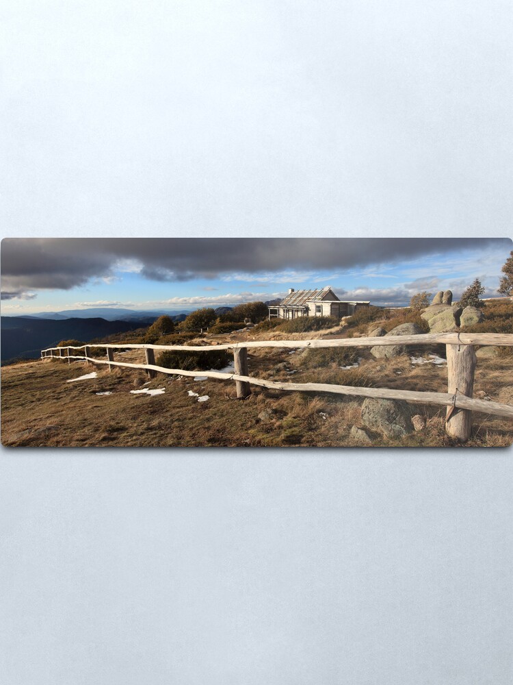 Alternate view of Craig's Hut, Winter Afternoon, Mt Stirling, Australia Metal Print