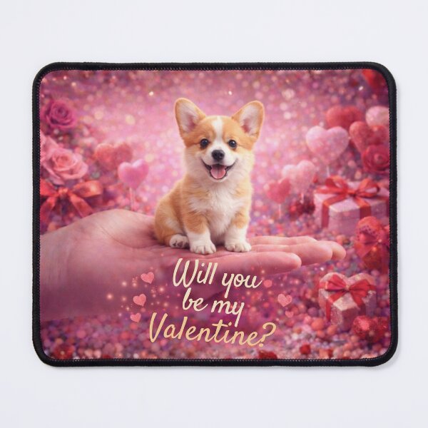Item preview, Will You Be My Valentine Puppy designed and sold by GivingJoy.