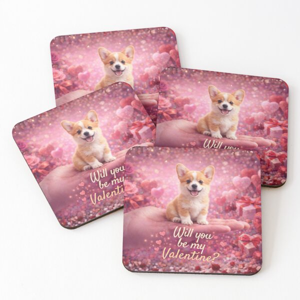 Item preview, Will You Be My Valentine Puppy designed and sold by GivingJoy.