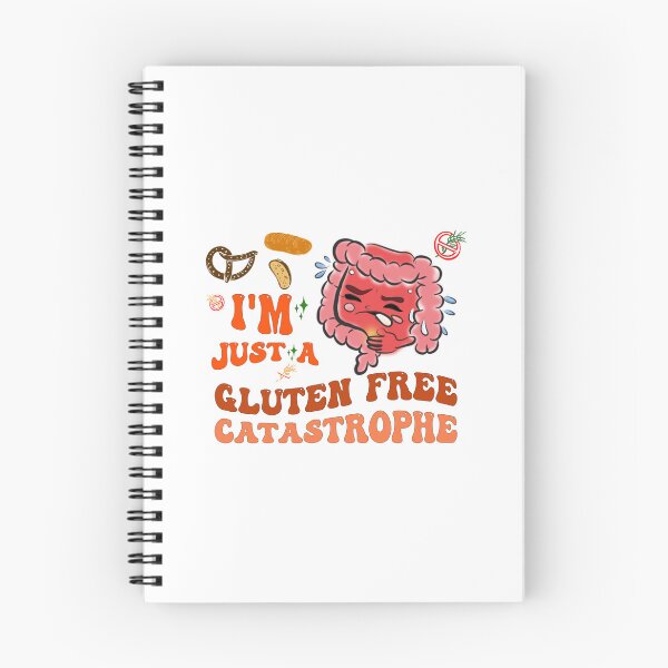 Item preview, I’m Just a Gluten Free Catastrophe – Funny Gluten Free Gut Cartoon designed and sold by ForcePrint.