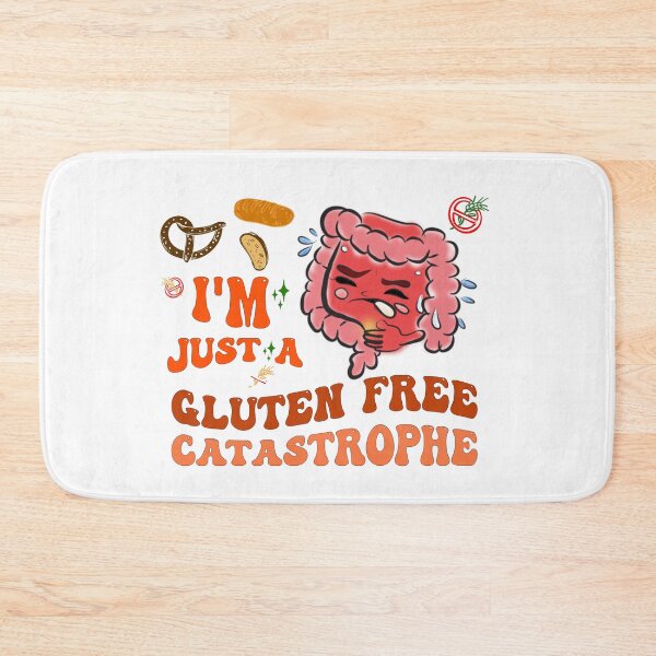 Item preview, I’m Just a Gluten Free Catastrophe – Funny Gluten Free Gut Cartoon designed and sold by ForcePrint.