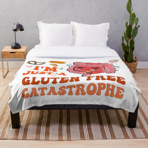 Item preview, I’m Just a Gluten Free Catastrophe – Funny Gluten Free Gut Cartoon designed and sold by ForcePrint.