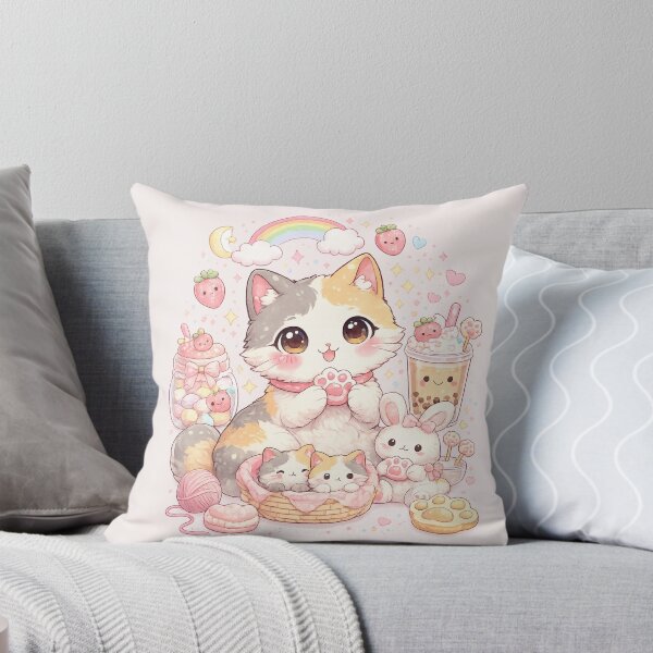 Item preview, Mochi Cozy Cat – Cute Sweets & Dolls designed and sold by Mochi Studio.
