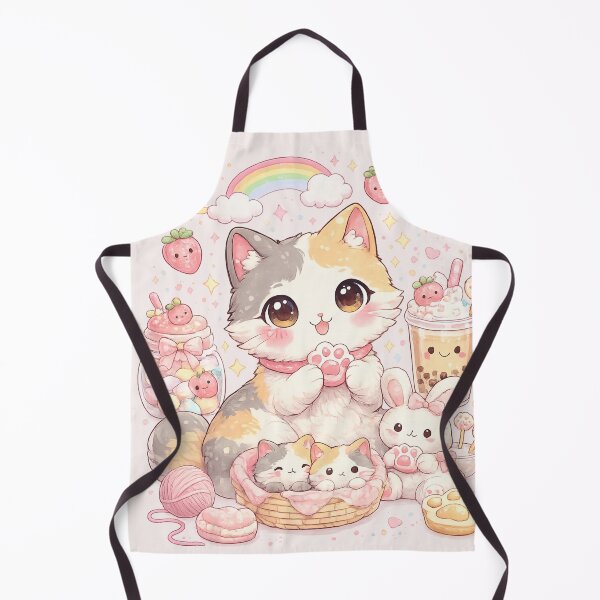 Item preview, Mochi Cozy Cat – Cute Sweets & Dolls designed and sold by Mochi Studio.