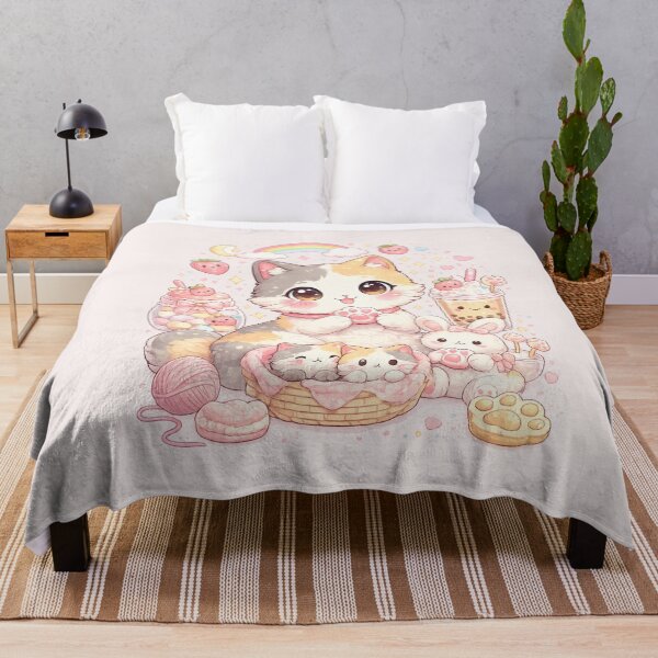 Item preview, Mochi Cozy Cat – Cute Sweets & Dolls designed and sold by Mochi Studio.