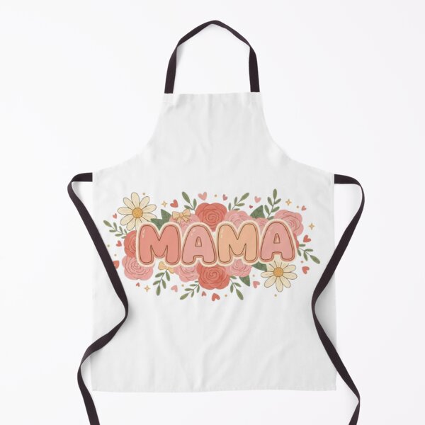 Item preview, Mama Floral Mother’s Day Design, Cute Mama T-shirt with Flowers and Hearts designed and sold by Nara8.