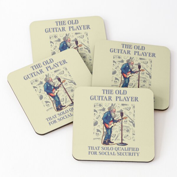 Item preview, The Old Guitar Player-That Solo designed and sold by joztees.