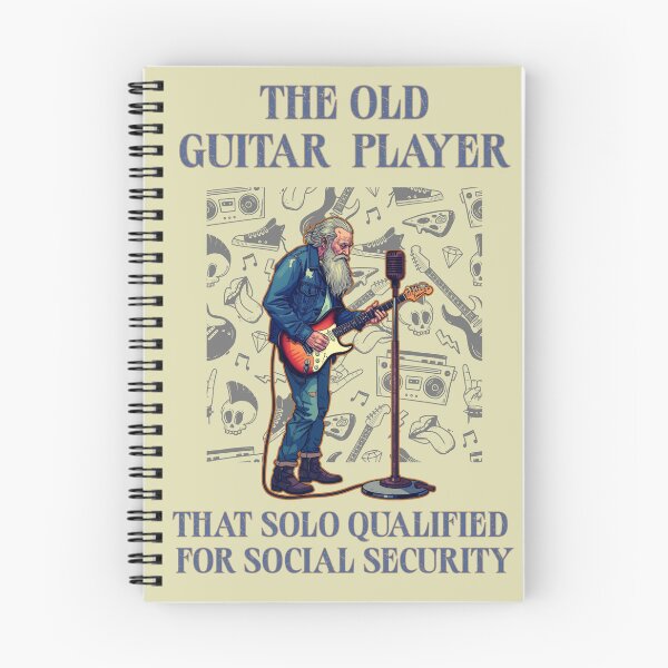Item preview, The Old Guitar Player-That Solo designed and sold by joztees.