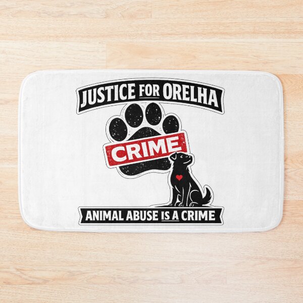 Item preview, Justice for Orelha Stop Animal Cruelty designed and sold by rocknrollstyles.