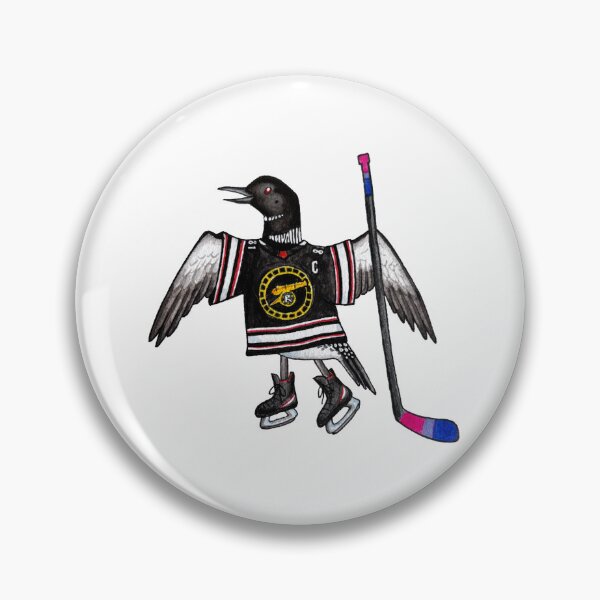 Item preview, Ilya Rozanov Hockey Loon! - Heated Rivalry - Stupid Canadian Wolf Bird, Boston Raiders, Bisexual Pride Tape, Hockey Romance designed and sold by linbirds.