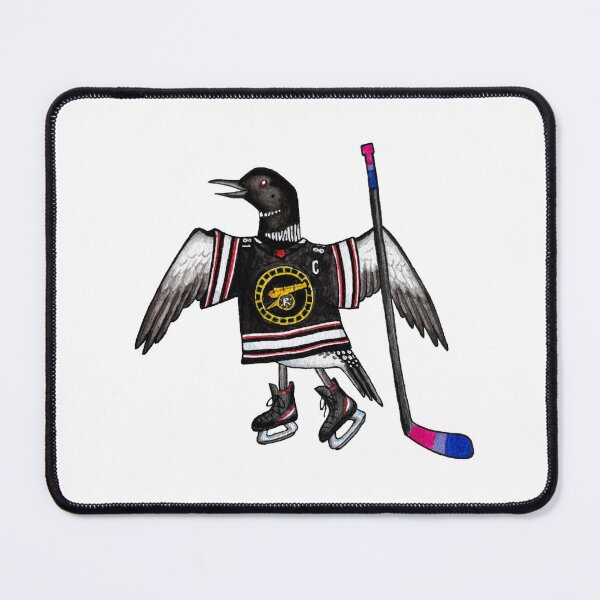 Item preview, Ilya Rozanov Hockey Loon! - Heated Rivalry - Stupid Canadian Wolf Bird, Boston Raiders, Bisexual Pride Tape, Hockey Romance designed and sold by linbirds.