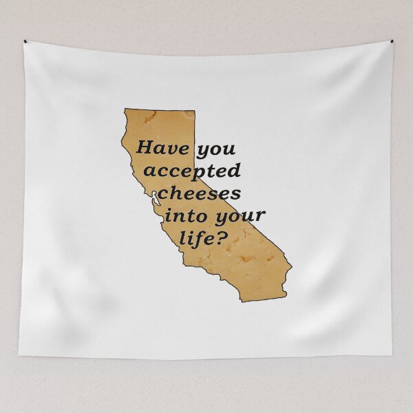 Item preview, California cheese pun. designed and sold by bigbalddon.