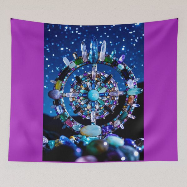 Item preview, ABUNDANCE PORTAL – Cosmic Gemstone Gateway to Abundance & Wealth designed and sold by Anamcaradivine.