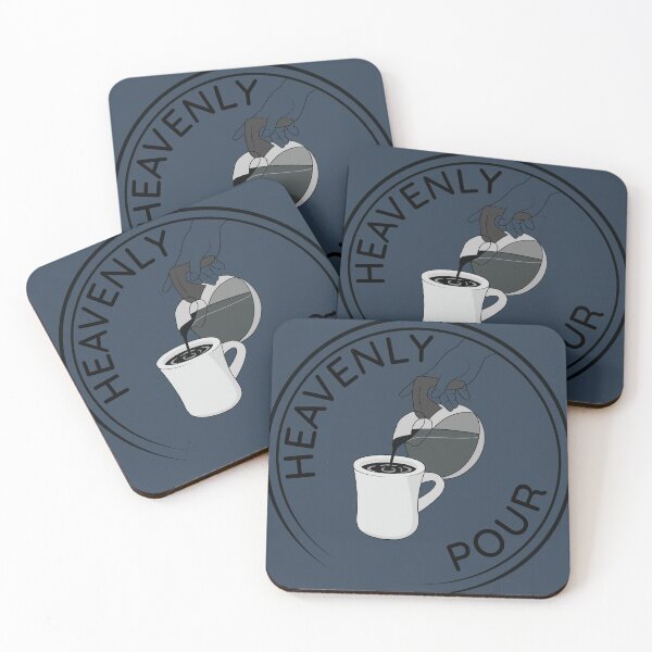 Item preview, Coffee is a Heavenly Pour designed and sold by bob-barkwear.
