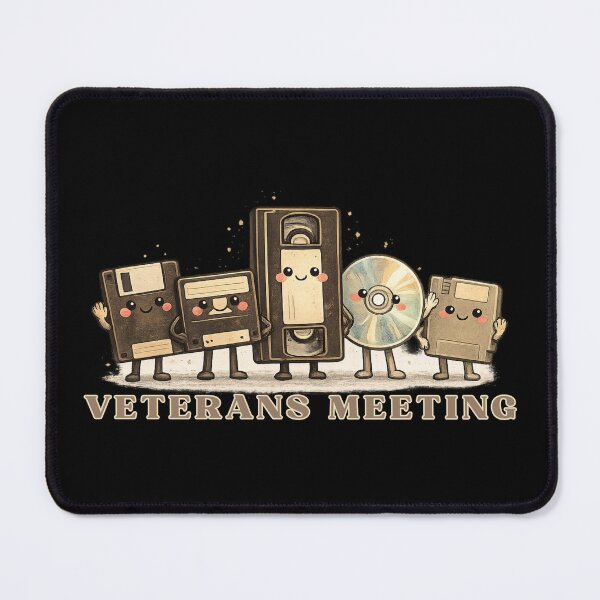 Item preview, Veterans Meeting Funny Retro Tech Nostalgia designed and sold by DigitalMomy.