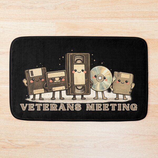 Item preview, Veterans Meeting Funny Retro Tech Nostalgia designed and sold by DigitalMomy.