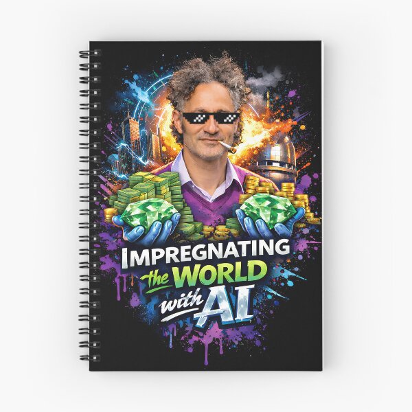 Item preview, Alex Karp: Impregnating the world with AI designed and sold by Roflc0re.