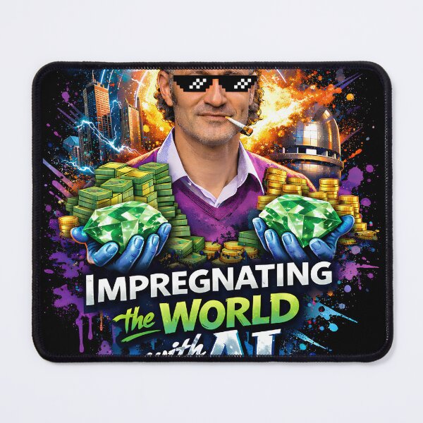 Item preview, Alex Karp: Impregnating the world with AI designed and sold by Roflc0re.