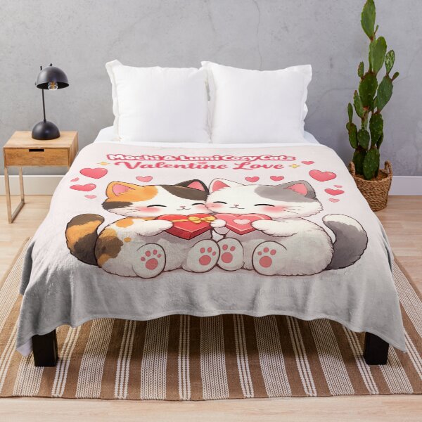 Artikelvorschau, Mochi & Lumi Cozy Cats – Valentinsliebe entworfen und verkauft von Mochi Studio.