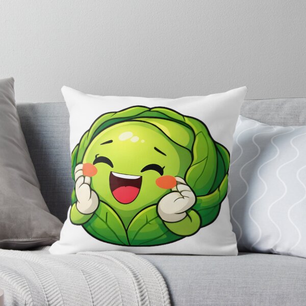 Item preview, Cute Kawaii Cabbage Character designed and sold by LishaSticker.