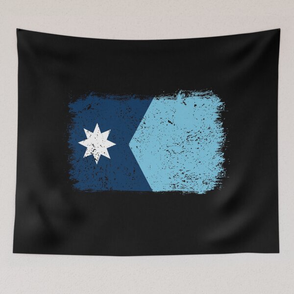 Item preview, Minnesota Flag Faded designed and sold by Lone Frog.