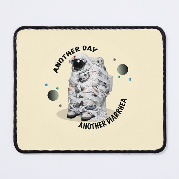 Item preview, Another Day Another Diarrhea Funny Astronaut Meme designed and sold by Clickcreations.