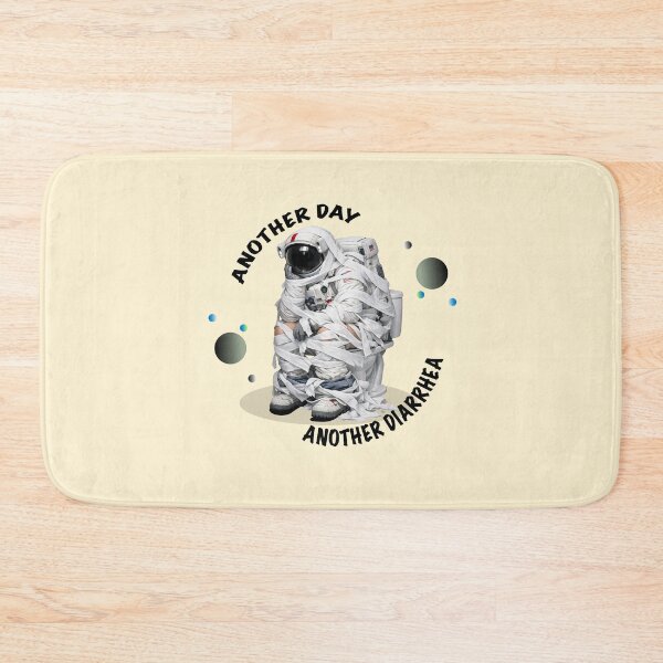 Item preview, Another Day Another Diarrhea Funny Astronaut Meme designed and sold by Clickcreations.