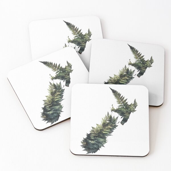 Item preview, New Zealand Fern Silhouette – Botanical Nature Art designed and sold by dawnleblanc55.