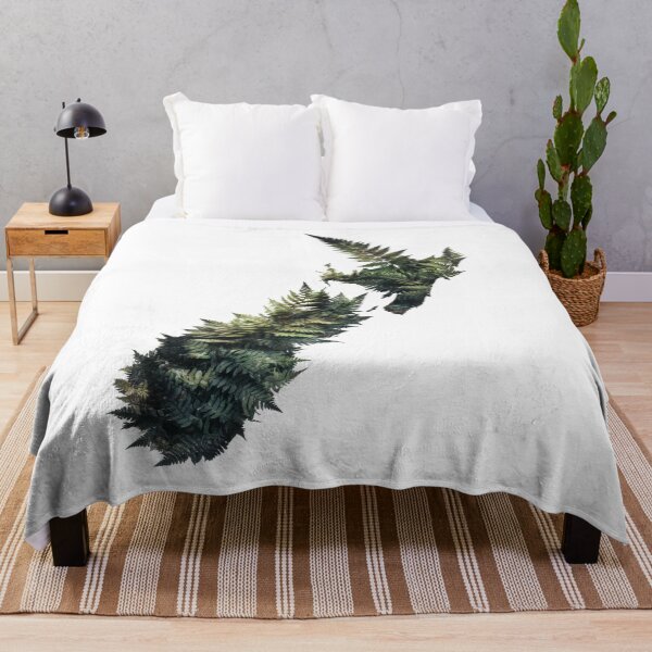 Item preview, New Zealand Fern Silhouette – Botanical Nature Art designed and sold by dawnleblanc55.