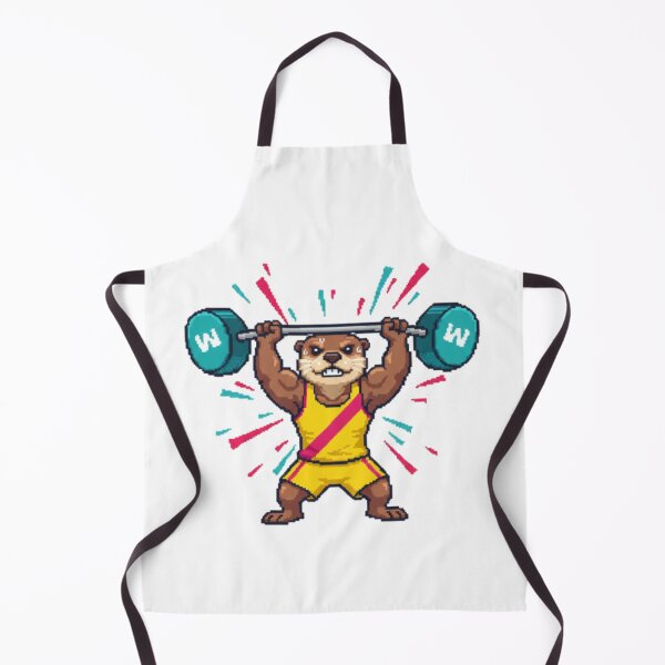 Item preview, Weightlifting Otter designed and sold by JonysCreativeDesigns.