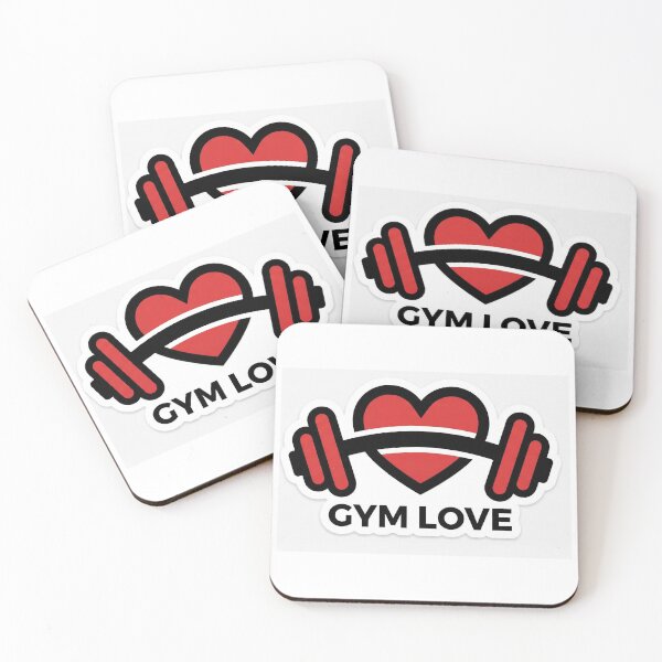 Item preview, Gym Love Valentine Gift for Fitness Couple designed and sold by SideQuested.