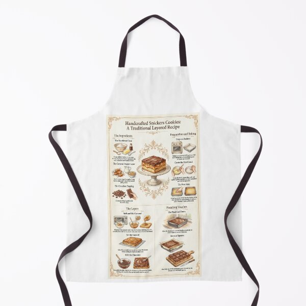 Item preview, Handcrafted Snickers Cookies: Illustrated Step-by-Step Recipe Guide designed and sold by CharlieDesings.