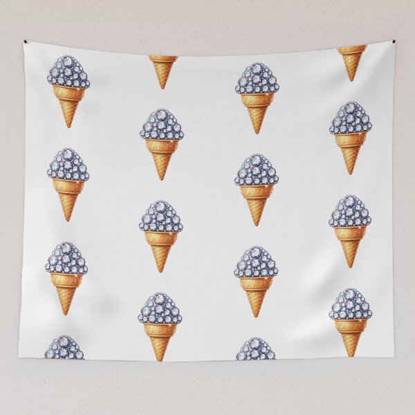 Item preview, Diamond ice cream designed and sold by PrintLabStudio.