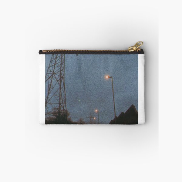 Item preview, pylons on a winter’s twilight in Glasgow, Scotland  designed and sold by photosbykel.