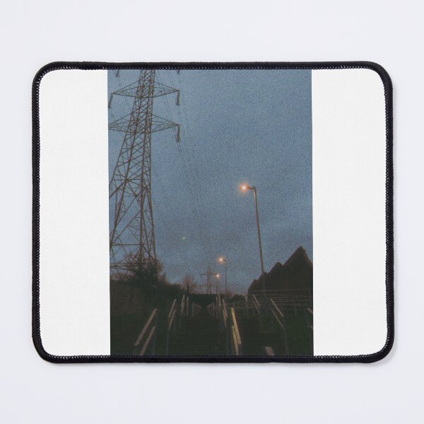 Item preview, pylons on a winter’s twilight in Glasgow, Scotland designed and sold by photosbykel.