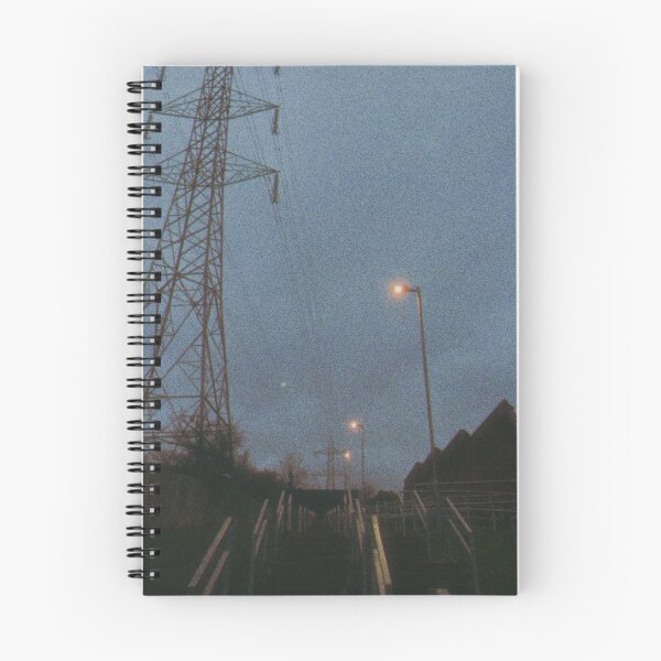 Item preview, pylons on a winter’s twilight in Glasgow, Scotland  designed and sold by photosbykel.