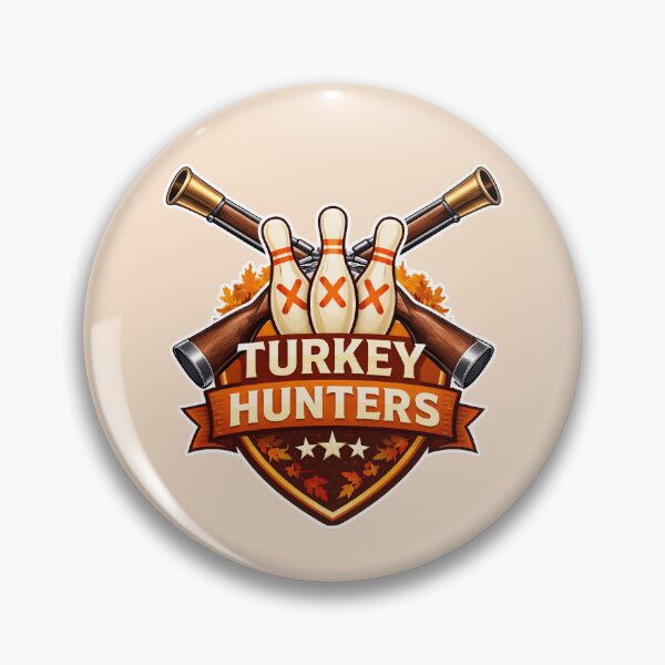 Item preview, Turkey Hunters Bowling Team Logo designed and sold by SandpiperDesign.