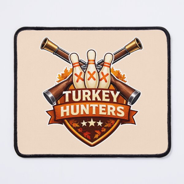 Item preview, Turkey Hunters Bowling Team Logo designed and sold by SandpiperDesign.